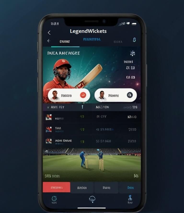 LegendWickets App Preview